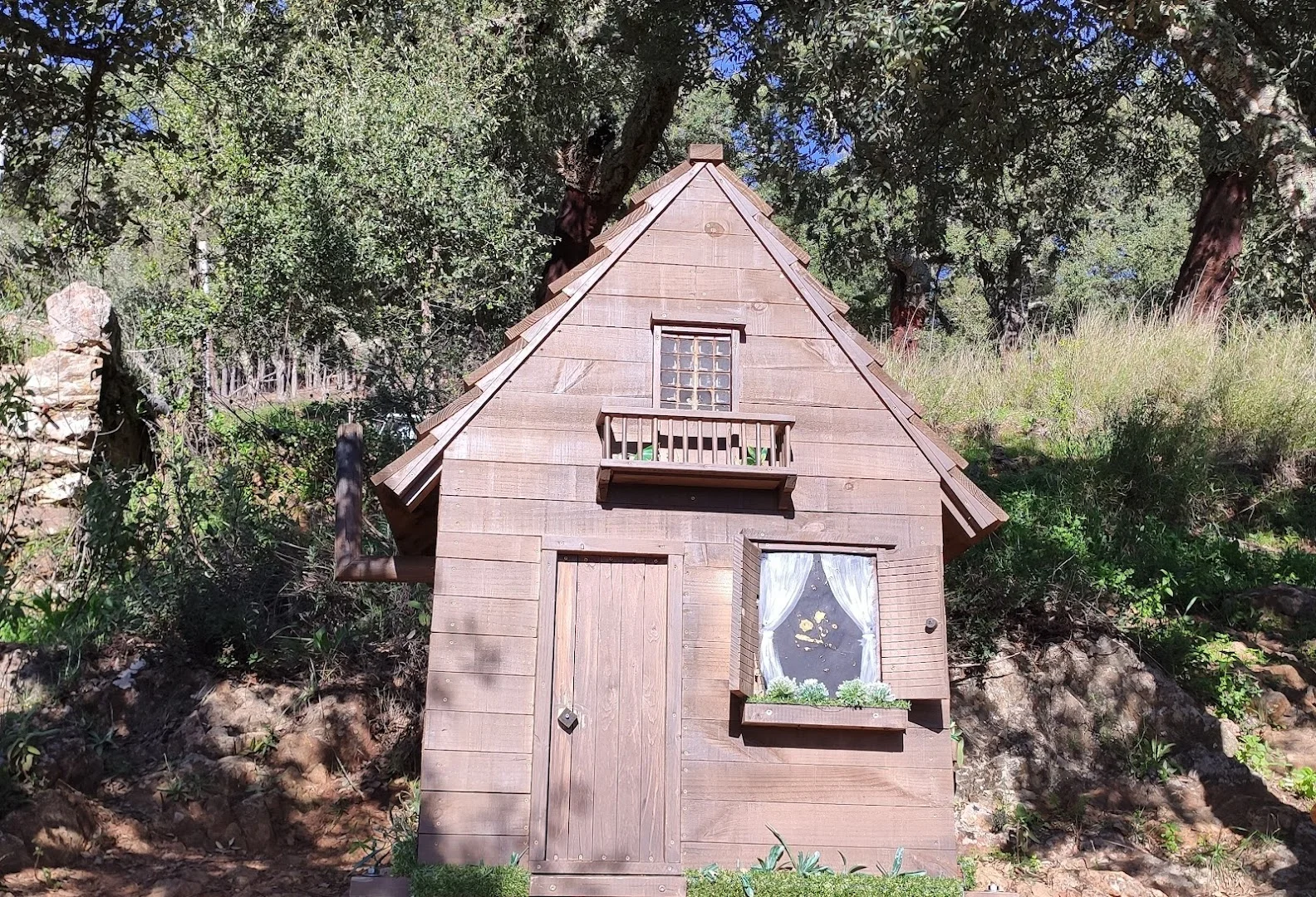 Casita de Madera de los 3 Cerditos