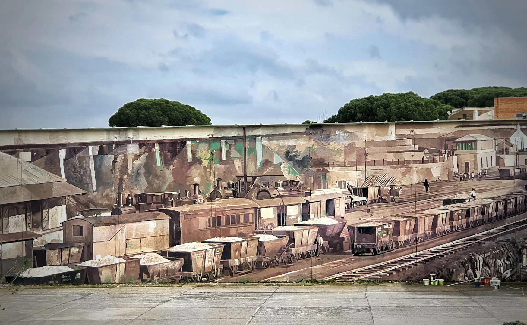 Mural Minero Riotinto