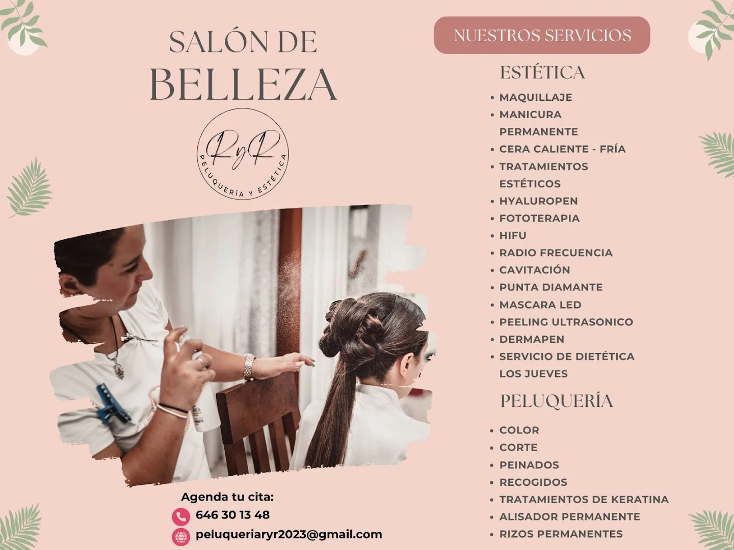Foto 5 de Peluqueria RyR
