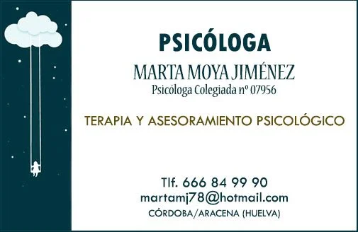 Foto 4 de Psicóloga Marta Moya Jimenez