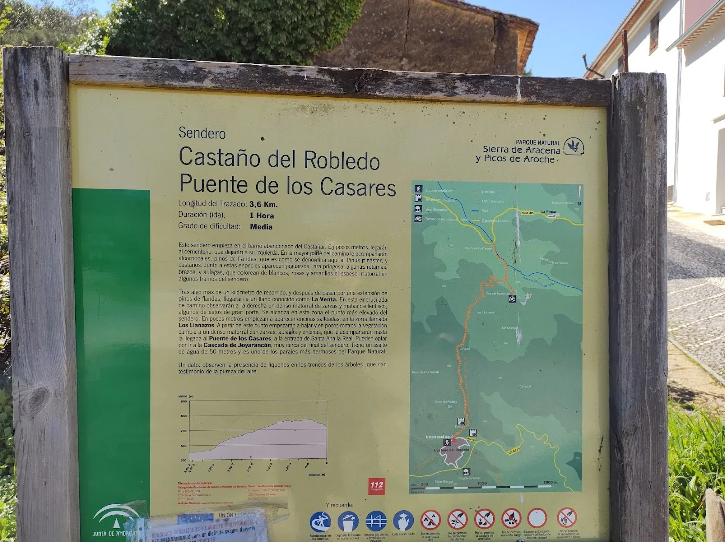 Sendero Castaño de Robledo - Puente de los Casares