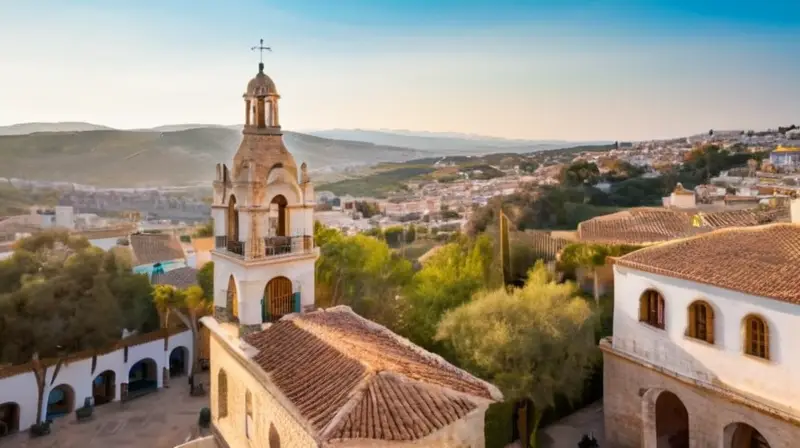 La arquitectura histórica de Aracena se caracteriza por edificios mudéjares con bellas texturas en piedra y azulejos