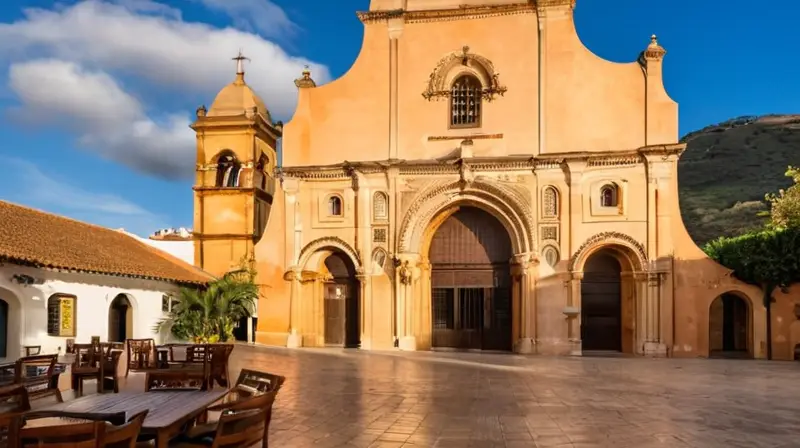 La Iglesia de Santa María en Aracena destaca por su arquitectura mudéjar fusionada con entornos modernos y contrasta con edificios vecinos más jóvenes