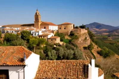 Aracena cuenta con calles empedradas y una arquitectura histórica con tejados de terracota