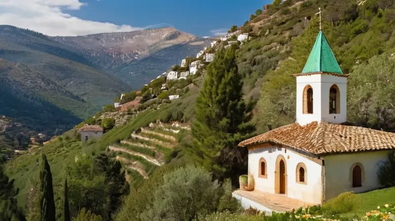 Un paisaje idílico de montañas