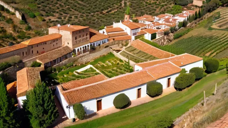 Era un paisaje idílico en el pueblo andaluz de Aracena