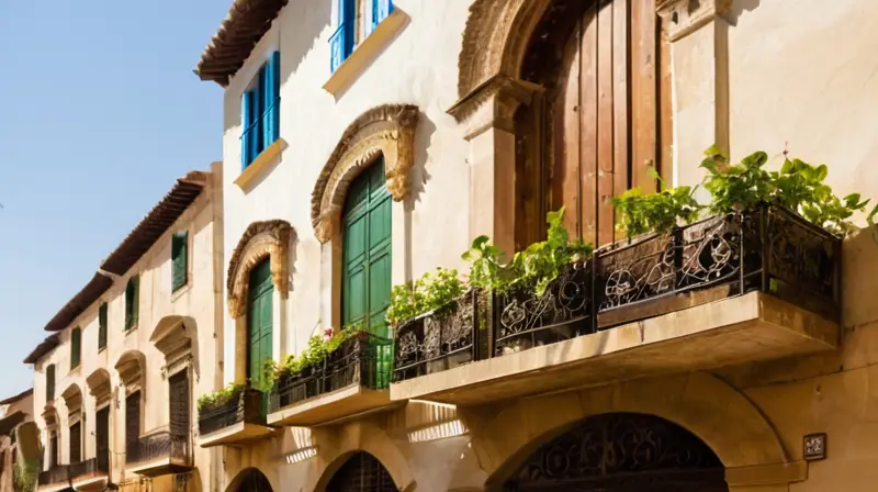 Una calle estrecha y cobblestone que destaca la arquitectura ancestral y la belleza de la pintoresca Andalucía