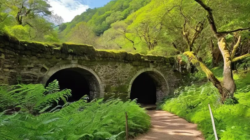 La naturaleza profunda y misteriosa de este hermosos paisaje selvático está dominada por árboles venerables