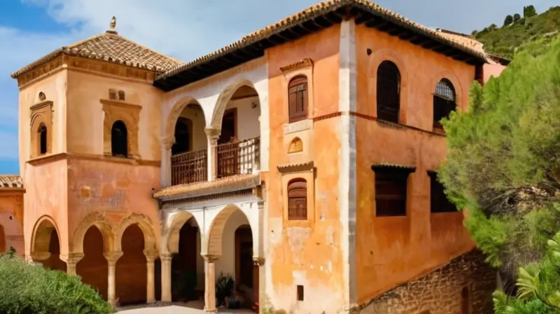 En el corazón de la arquitectura mozárabe se encuentran edificios antiguos cubiertos por musgo y alfiz de terracota